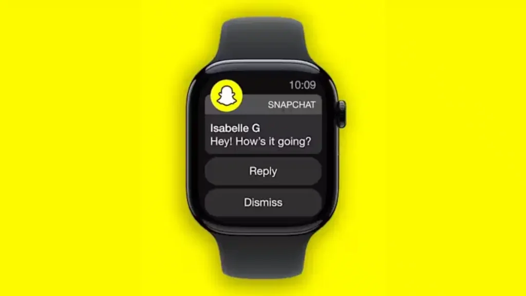 Snapchat Now Available on Apple Watch