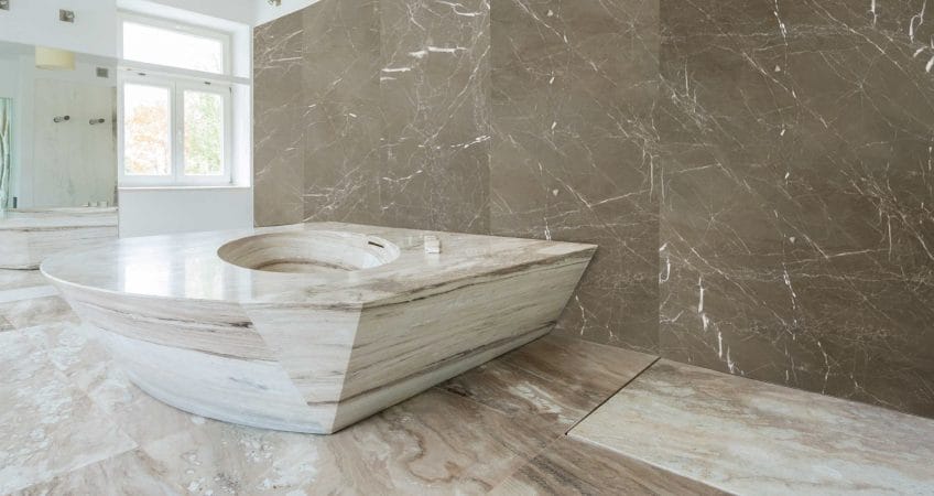 Natural Beauty in Every Curve: The Craftsmanship of Marble Bathtubs